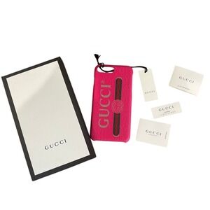 NIB Gucci IPhone Cover for XS with Paperwork Phone Case